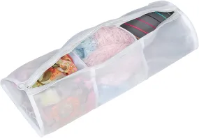 3-Compartment Wash Bag with Safety Zipper