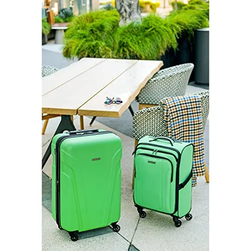 American Tourister Troupe Hardside and Softside, Garden Mint, 4PC