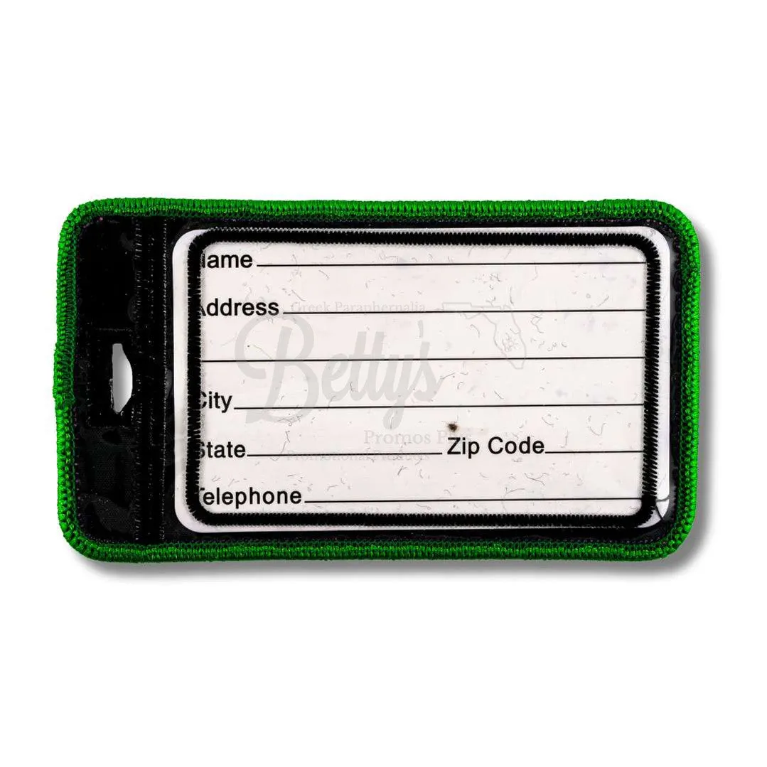 Order of Eastern Star OES Embroidered Luggage Tag