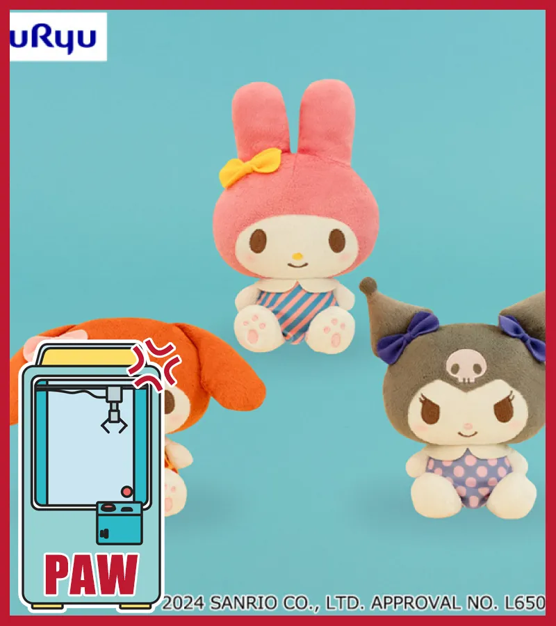 🕹️Paw Game -  Sanrio Plush Mini Tote Bags – Cuteness Overload Edition (5 Designs)